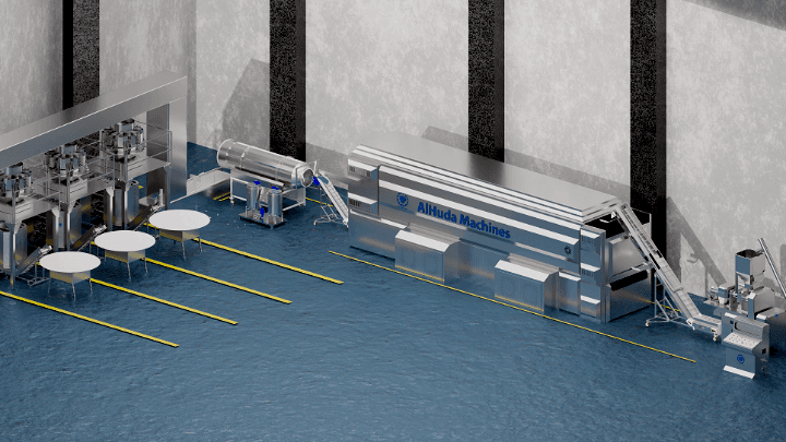 Patates Cips Üretim Hattı